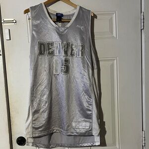 Reebok Silver Denver 15 Jersey